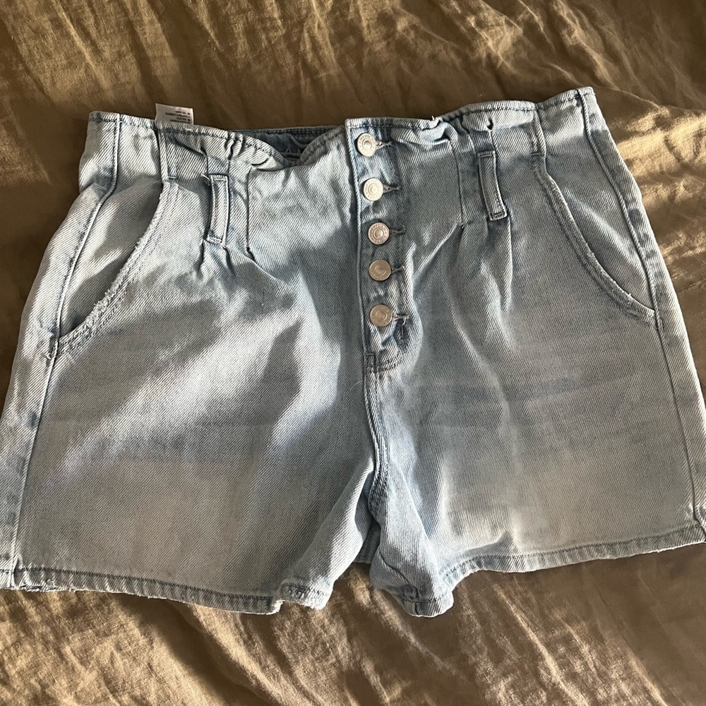 American eagle AE paper bag shorts